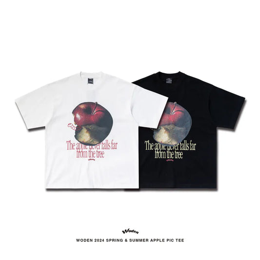 WODEN 2024 Spring & Summer 050 Apple Pic Tee