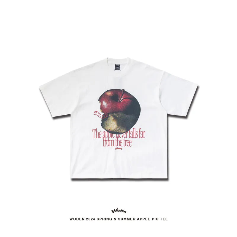 WODEN 2024 Spring & Summer 050 Apple Pic Tee