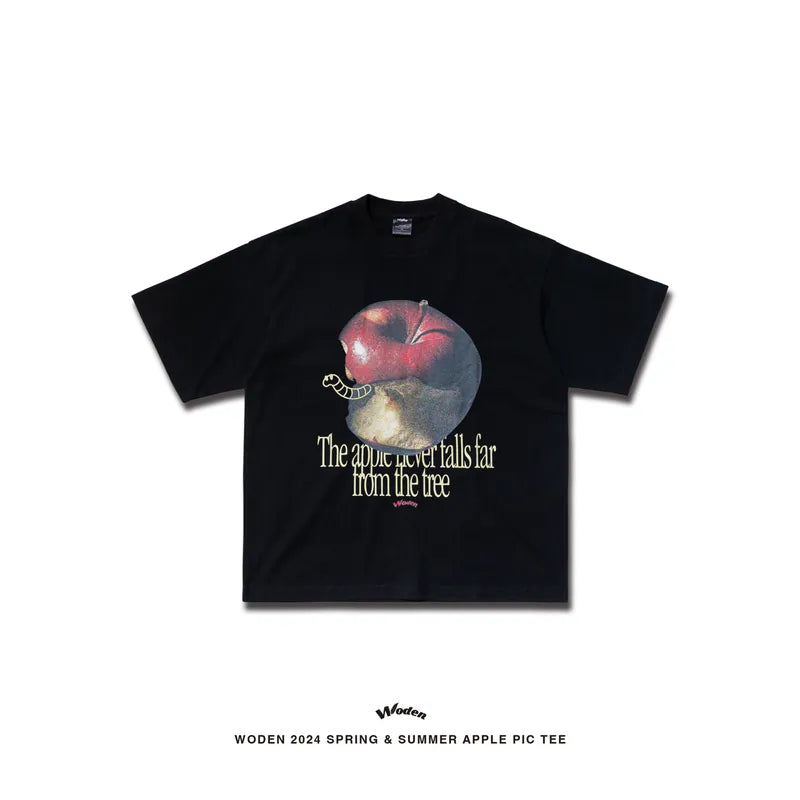 WODEN 2024 Spring & Summer 050 Apple Pic Tee