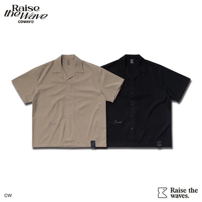 COWAVE 2024 Spring & Summer Straight strip shirt