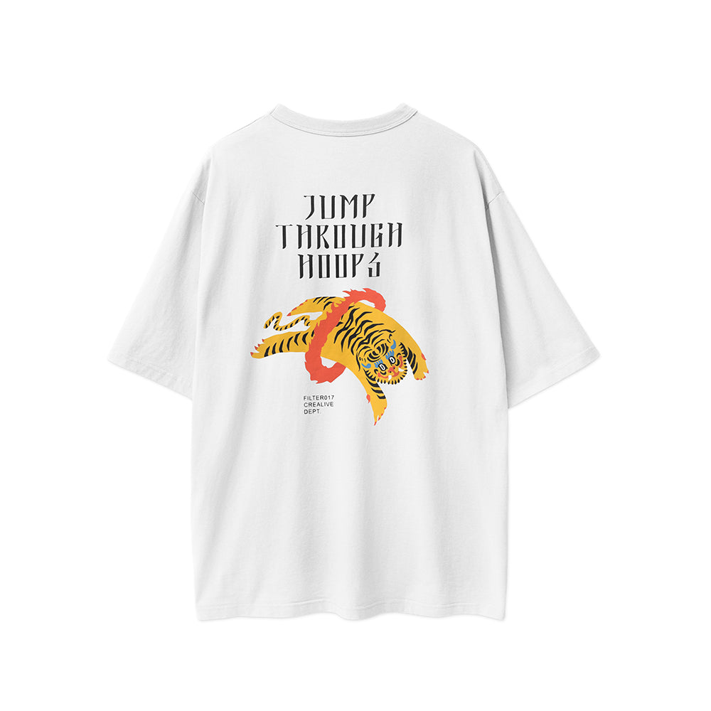 Filter017 Jump Through the hoops Pocket Tee 西藏虎口袋短Tee 白色