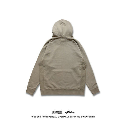 WODEN X Universal Overall Pigment Dye Hoodie 顏料染帽tee (BIEGE)