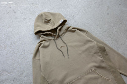 WODEN X Universal Overall Pigment Dye Hoodie 顏料染帽tee (BIEGE)