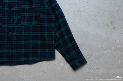 WODEN 2022 Fall & Winter Check Shirt (綠色款)