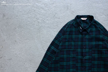 WODEN 2022 Fall & Winter Check Shirt (綠色款)