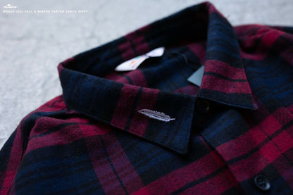 WODEN 2022 Fall & Winter Check Shirt (紅色款)