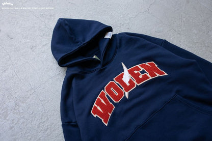 WODEN 2022 Fall & Winter Towel LOGO Hoodie (藍色款)