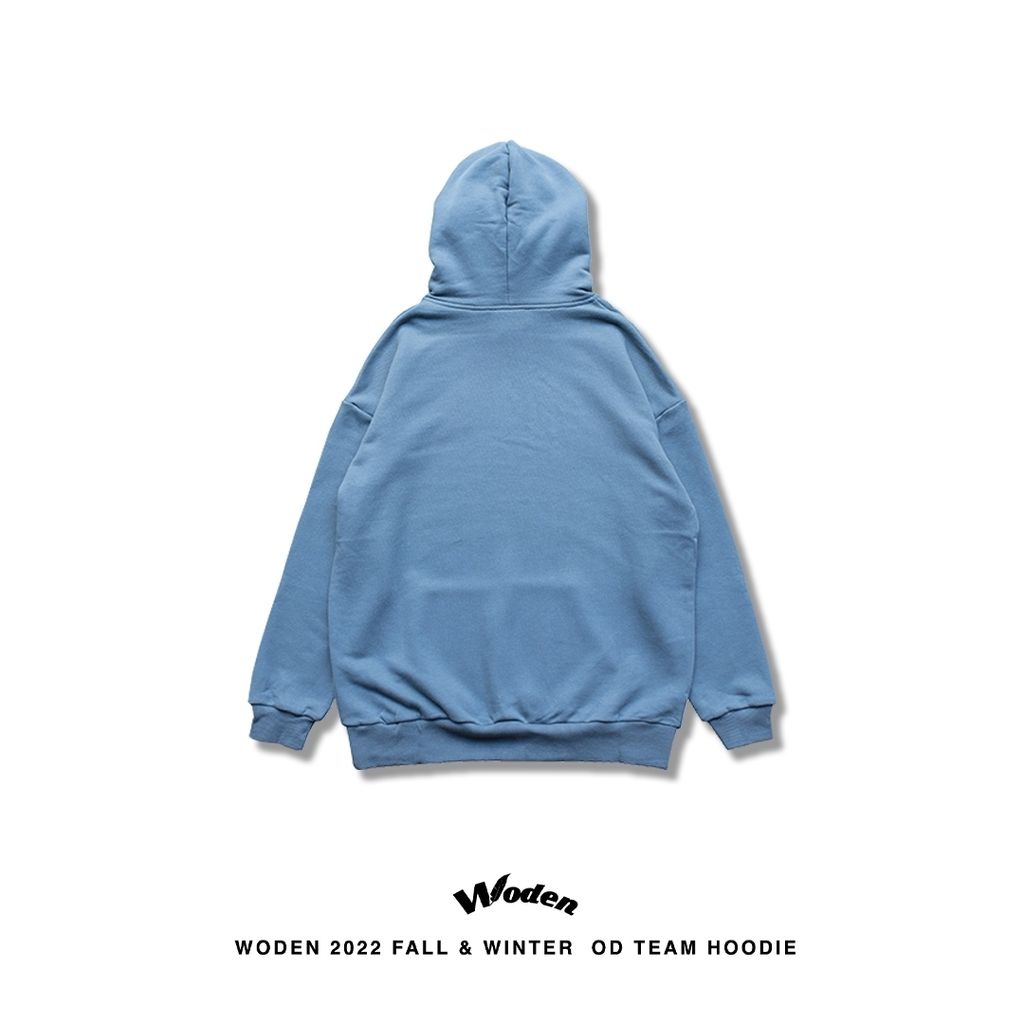 WODEN 2022 Fall & Winter OD Team LOGO Hoodie (藍色款)