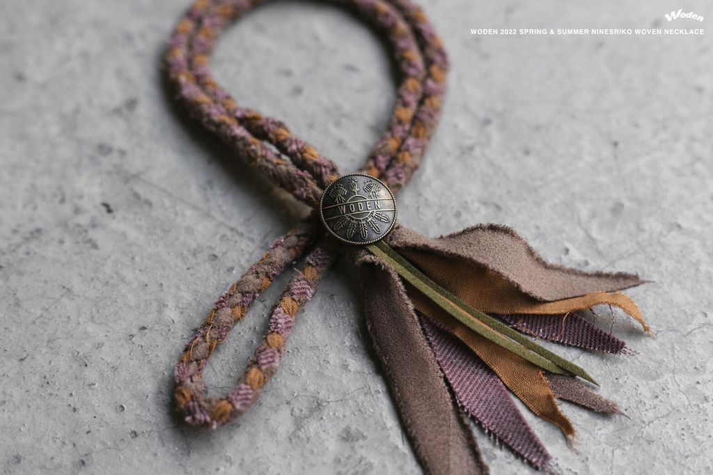 WODEN 2022 Spring & Summer NinesRiko Woven Necklace