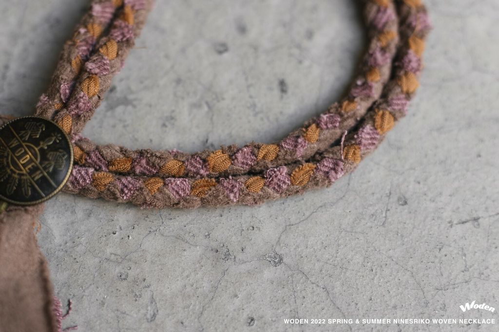 WODEN 2022 Spring & Summer NinesRiko Woven Necklace