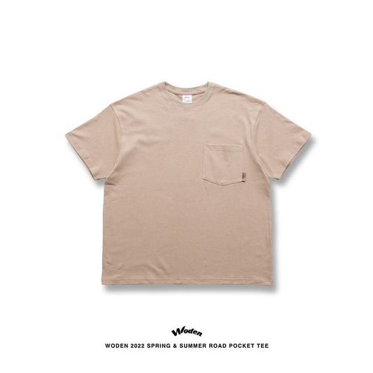 WODEN 2022 Spring & Summer Road Pocket Tee (卡其款)