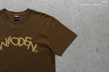 WODEN 2022 Spring & Summer Smile Ice Cream tee (咖啡色款)