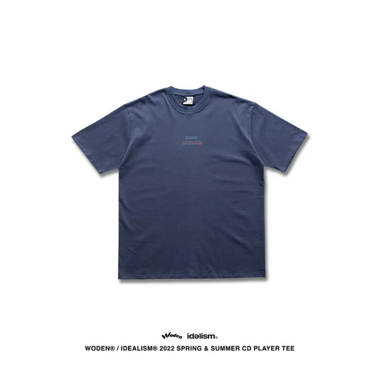 WODEN® / idealism® 2022 Spring & Summer CD player Tee (藍色款)