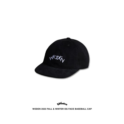 WODEN 2023 Fall & Winter OG Face Baseball Cap 黑色