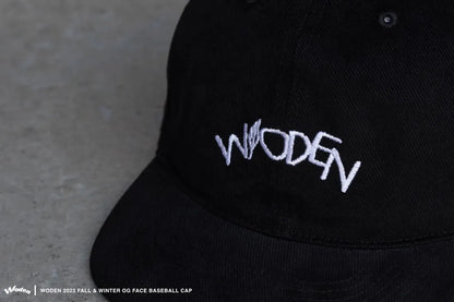 WODEN 2023 Fall & Winter OG Face Baseball Cap 黑色