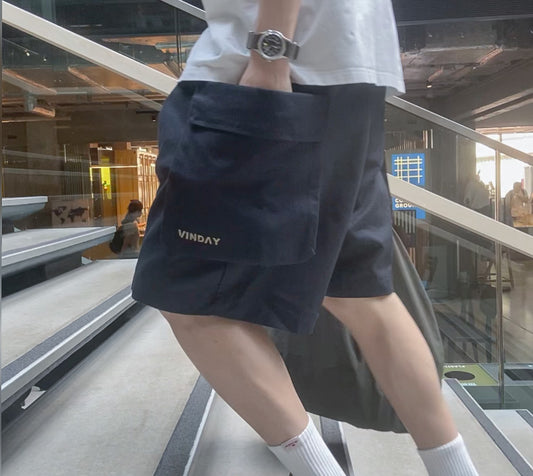 VINDAY 2022 S/S 2-Layers Utility Shorts