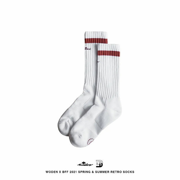 WODEN X BFF 2021 Spring & Summer Retro Socks 四色