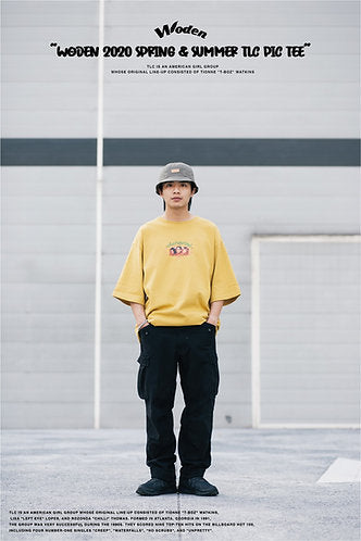 WODEN 2020 Spring & Summer TLC Pic Tee（芥末黃）