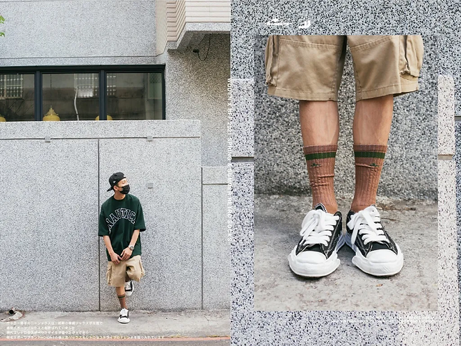 WODEN X BFF 2021 Spring & Summer Retro Socks 四色